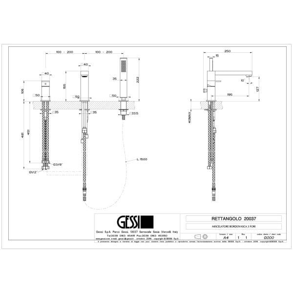 Gessi-RETTANGOLO-20037-Bateria-wannowa-3-otworowa-z-przelacznikiem-w-wylewce-wezem-prysznicowym-15m-wyciagana-sluchawka-prysznicowa-antilimestone-wiele-kolorow-rys-techniczny.jpg RETTANGOLO 20037 rysunek techniczny