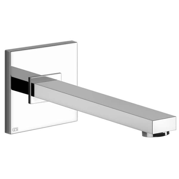 Gessi RETTANGOLO 20114 Wylewka scienna z przylaczem 1 2 20005 20119 20605 20709 wiele kolorow 031 Chrom 149 Finox 299 Czarny XL 706 Czarny Metal PVD 030 Miedź PVD 707 Czarny metal szczotkowany PVD 708 Miedź szczotkowana PVD