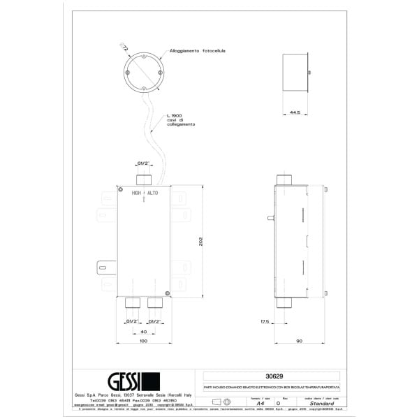 Gessi-RETTANGOLO-30629-Element-podtynkowy-mieszacza-elektronicznego-bezdotykowego-wiele-kolorow-rys-techniczny.jpg RETTANGOLO 30629 rysunek techniczny