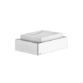 Gessi RETTANGOLO ACCESSORIES 20801 Mydelniczka scienna biala wiele kolorow 031 Chrom 079 Biały CN 099 Czarny XL 149 Finox 706 Czarny Metal PVD 030 Miedź PVD 707 Czarny metal szczotkowany PVD 708 Miedź szczotkowana PVD