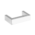 Gessi RETTANGOLO ACCESSORIES 20804 Uchwyt scienny wiele kolorow 031 Chrom 079 Biały CN 099 Czarny XL 149 Finox 706 Czarny Metal PVD 030 Miedź PVD 707 Czarny metal szczotkowany PVD 708 Miedź szczotkowana PVD