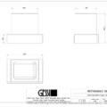 RETTANGOLO ACCESSORIES 20807 rysunek techniczny