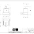 RETTANGOLO ACCESSORIES 20813 rysunek techniczny