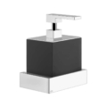 Gessi RETTANGOLO ACCESSORIES 20814 Dozownik do mydla scienny w kolorze czarnym wiele kolorow 031 Chrom 099 Czarny XL 149 Finox 706 Czarny Metal PVD 030 Miedź PVD 707 Czarny metal szczotkowany PVD 708 Miedź szczotkowana PVD