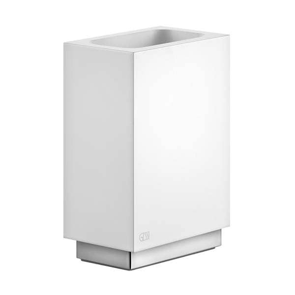 Gessi RETTANGOLO ACCESSORIES 20834 Kubek na szczoteczki w kolorze bialym wiele kolorow 031 Chrom 099 Czarny XL 149 Finox 706 Czarny Metal PVD 030 Miedź PVD 707 Czarny metal szczotkowany PVD 708 Miedź szczotkowana PVD