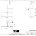 RETTANGOLO ACCESSORIES 20879 rysunek techniczny