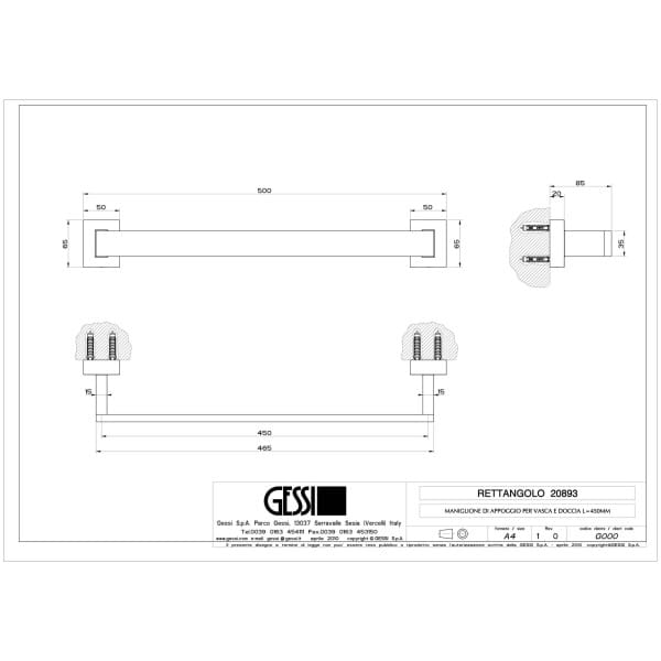 Gessi-RETTANGOLO-ACCESSORIES-20893-Uchwyt-bezpieczenstwa-do-wanny-i-kabiny-prysznicowej-dlugosc-45-cm-wiele-kolorow-rys-techniczny.jpg RETTANGOLO ACCESSORIES 20893 rysunek techniczny