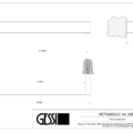 RETTANGOLO ACCESSORIES 20897 rysunek techniczny