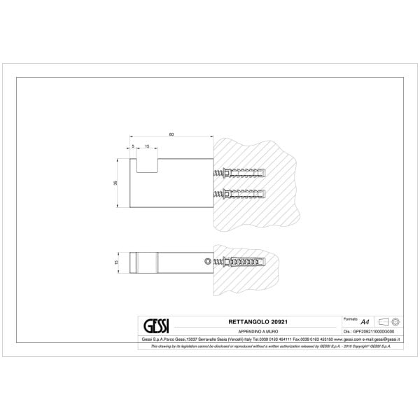 Gessi-RETTANGOLO-ACCESSORIES-20921-Wieszak-scienny-na-szlafrok-wiele-kolorow-rys-techniczny.jpg RETTANGOLO ACCESSORIES 20921 rysunek techniczny
