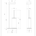 RETTANGOLO ACCESSORIES 20933 rysunek techniczny
