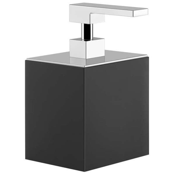 Gessi-RETTANGOLO-ACCESSORIES-21088-Dozownik-do-mydla-z-czarnym-szklem-do-uchwytu-sciennego-wiele-kolorow.jpg Gessi RETTANGOLO ACCESSORIES 21088 Dozownik do mydla z czarnym szklem do uchwytu sciennego wiele kolorow 031 Chrom 079 Biały CN 099 Czarny XL 149 Finox 706 Czarny Metal PVD 030 Miedź PVD 707 Czarny metal szczotkowany PVD 708 Miedź szczotkowana PVD