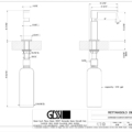 RETTANGOLO CUCINA 29653 rysunek techniczny