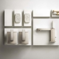 Gessi RETTANGOLO J 20601 Bateria umywalkowa z korkiem automatycznym wiele kolorow 031 Chrom 149 Finox