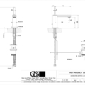 RETTANGOLO J 20601 rysunek techniczny