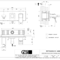 RETTANGOLO K 44639+53140 rysunek techniczny