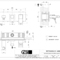 RETTANGOLO K 44639+53141 rysunek techniczny