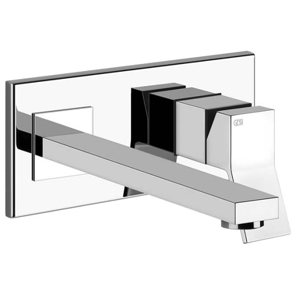 Gessi RETTANGOLO K 44697 53090 Bateria podtynkowa z wylewka wiele kolorow 031 Chrom 149 Finox 299 Czarny XL 706 Czarny Metal PVD 030 Miedź PVD 707 Czarny metal szczotkowany PVD 708 Miedź szczotkowana PVD