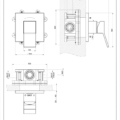 RETTANGOLO K 46112+53109 rysunek techniczny