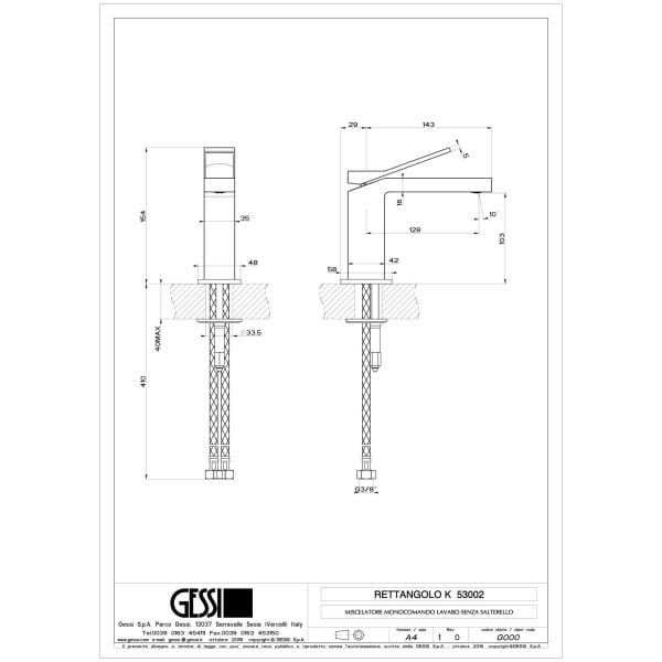 Gessi-RETTANGOLO-K-53002-Bateria-umywalkowa-wiele-kolorow-rys-techniczny.jpg RETTANGOLO K 53002 rysunek techniczny
