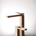 Gessi RETTANGOLO K 53004 Bateria umywalkowa nablatowa wiele kolorow 031 Chrom 149 Finox 299 Czarny XL 706 Czarny Metal PVD 030 Miedź PVD 707 Czarny metal szczotkowany PVD 708 Miedź szczotkowana PVD