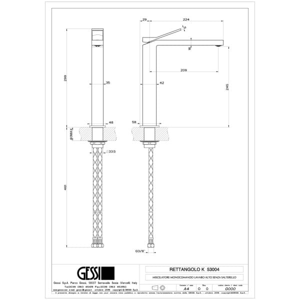 Gessi-RETTANGOLO-K-53004-Bateria-umywalkowa-nablatowa-wiele-kolorow-rys-techniczny.jpg RETTANGOLO K 53004 rysunek techniczny