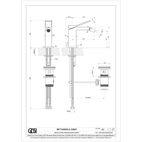 Gessi-RETTANGOLO-K-53007-Bateria-bidetowa-z-korkiem-automatycznym-wiele-kolorow-rys-techniczny.jpg RETTANGOLO K 53007 rysunek techniczny