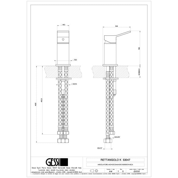 Gessi-RETTANGOLO-K-53047-Mieszacz-nablatowy-wiele-kolorow-rys-techniczny.jpg RETTANGOLO K 53047 rysunek techniczny