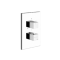 Gessi RETTANGOLO SHOWER 09269 20190 Bateria termostatyczna trojobiegowa z przylaczami 1 2 filtrami i przelacznikiem 3 obiegowym z glowica ceramiczna wiele kolorow 031 Chrom 149 Finox 299 Czarny XL 706 Czarny Metal PVD 030 Miedź PVD 707 Czarny metal szczotkowany PVD 708 Miedź szczotkowana PVD