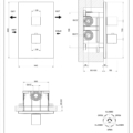 RETTANGOLO SHOWER 09269+20190 rysunek techniczny