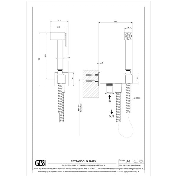 Gessi-RETTANGOLO-SHOWER-20023-Bidetka-bidetta-z-przylaczem-1-2-wiele-kolorow-rys-techniczny.jpg RETTANGOLO SHOWER 20023 rysunek techniczny