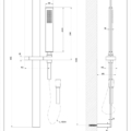 RETTANGOLO SHOWER 20145 rysunek techniczny