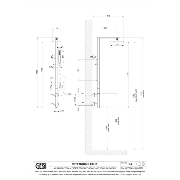 Gessi-RETTANGOLO-SHOWER-23411-Bateria-termostatyczna-scienna-z-glowica-prysznicowa-216-x-140-mm-automatycznym-przelacznikiem-wanny-prysznica-wezem-prysznico-wiele-kolorow-rys-techniczny.jpg RETTANGOLO SHOWER 23411 rysunek techniczny