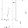 RETTANGOLO SHOWER 23447 rysunek techniczny