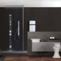 Gessi RETTANGOLO SHOWER 33095 Deszczownica scienna ISPA wiele kolorow 238 Polerowana lustrzana stal 239 Stal szczotkowana 299 Czarny XL 706 Czarny Metal PVD 030 Miedź PVD 707 Czarny metal szczotkowany PVD 708 Miedź szczotkowana PVD
