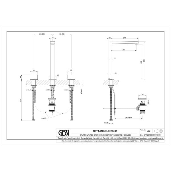 Gessi-RETTANGOLO-T-20405-Bateria-umywalkowa-trzyotworowa-z-wylewka-o-wysokosci-308-mm-odplywem-1-1-4-i-przylaczem-1-2-wiele-kolorow-rys-techniczny.jpg RETTANGOLO T 20405 rysunek techniczny