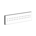 Gessi RETTANGOLO WELLNESS 32975 Boczna dysza do hydromasazu wiele kolorow 031 Chrom 149 Finox 299 Czarny XL 706 Czarny Metal PVD 030 Miedź PVD 707 Czarny metal szczotkowany PVD 708 Miedź szczotkowana PVD