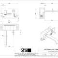 RETTANGOLO XL 20497+26188 rysunek techniczny