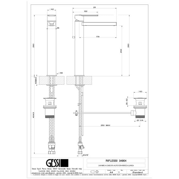 Gessi-RIFLESSI-34904-Bateria-umywalkowa-nablatowa-z-korkiem-automatycznym-Zasieg-wylewki-179-mm-wiele-kolorow-rys-techniczny.jpg RIFLESSI 34904 rysunek techniczny