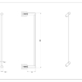 RIFLESSI TRASPARENZE ACCESSORIES 37400 rysunek techniczny