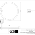 RIFLESSI TRASPARENZE ACCESSORIES 37409 rysunek techniczny
