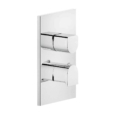 Gessi RILIEVO 09269 59134 Bateria termostatyczna dwuobiegowa z przylaczami 1 2 filtrami i przelacznikiem 2 obiegowym z glowica ceramiczna wiele kolorow 031 Chrom 149 Finox 279 Biały CN 299 Czarny XL 706 Czarny Metal PVD 030 Miedź PVD 707 Czarny metal szczotkowany PVD 708 Miedź szczotkowana PVD