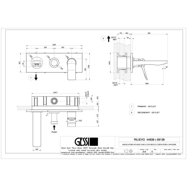 Gessi-RILIEVO-44639-59138-Bateria-prysznicowa-podtynkowa-dwuobiegowa-z-wylewka-i-przelacznikiem-zaworem-przelaczajacym-wiele-kolorow-rys-techniczny.jpg RILIEVO 44639+59138 rysunek techniczny
