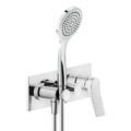 Gessi RILIEVO 44639 59141 Bateria prysznicowa podtynkowa dwuobiegowa z przelacznikiem zaworem przelaczajacym przylaczem weza prysznicowego i uchwytem sluchawki prysznicowej wiele kolorow 031 Chrom 149 Finox 279 Biały CN 299 Czarny XL 706 Czarny Metal PVD 030 Miedź PVD 707 Czarny metal szczotkowany PVD 708 Miedź szczotkowana PVD