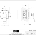 RILIEVO 46112+59109 rysunek techniczny