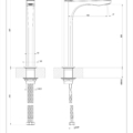 RILIEVO 59004 rysunek techniczny