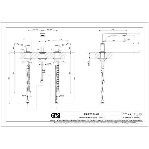 Gessi-RILIEVO-59012-Bateria-umywalkowa-trzyotworowa-z-wylewka-wiele-kolorow-rys-techniczny.jpg RILIEVO 59012 rysunek techniczny