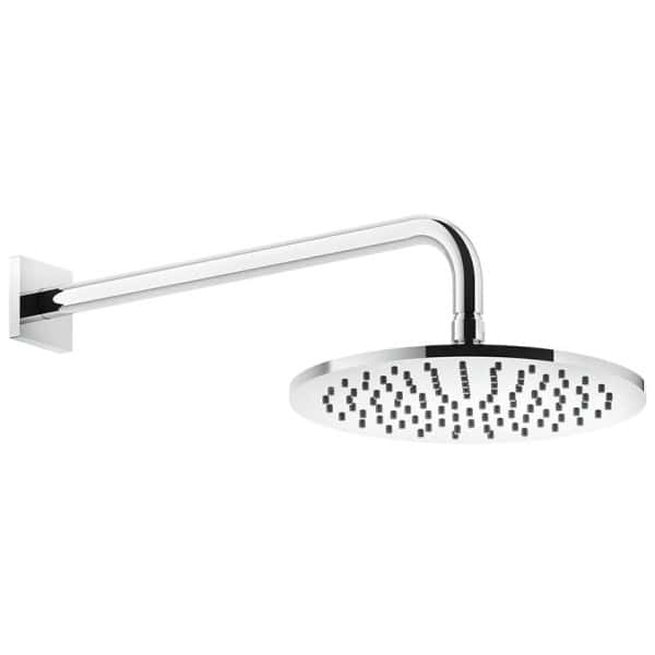 Gessi RILIEVO 59148 Deszczownica scienna z regulacja z antilimestone przylacze 1 2 wiele kolorow 031 Chrom 149 Finox 279 Biały CN 299 Czarny XL 706 Czarny Metal PVD 030 Miedź PVD 707 Czarny metal szczotkowany PVD 708 Miedź szczotkowana PVD