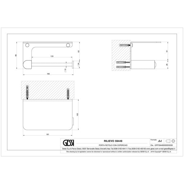 Gessi-RILIEVO-ACCESSORIES-59449-Uchwyt-scienny-na-papier-toaletowy-z-oslona-wiele-kolorow-rys-techniczny.jpg RILIEVO ACCESSORIES 59449 rysunek techniczny