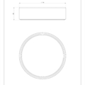 RILIEVO ACCESSORIES 59525 rysunek techniczny