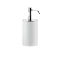 Gessi RILIEVO ACCESSORIES 59537 Dozownik do mydla wiele kolorow 031 Chrom 149 Finox 279 Biały CN 299 Czarny XL 706 Czarny Metal PVD 030 Miedź PVD 707 Czarny metal szczotkowany PVD 708 Miedź szczotkowana PVD